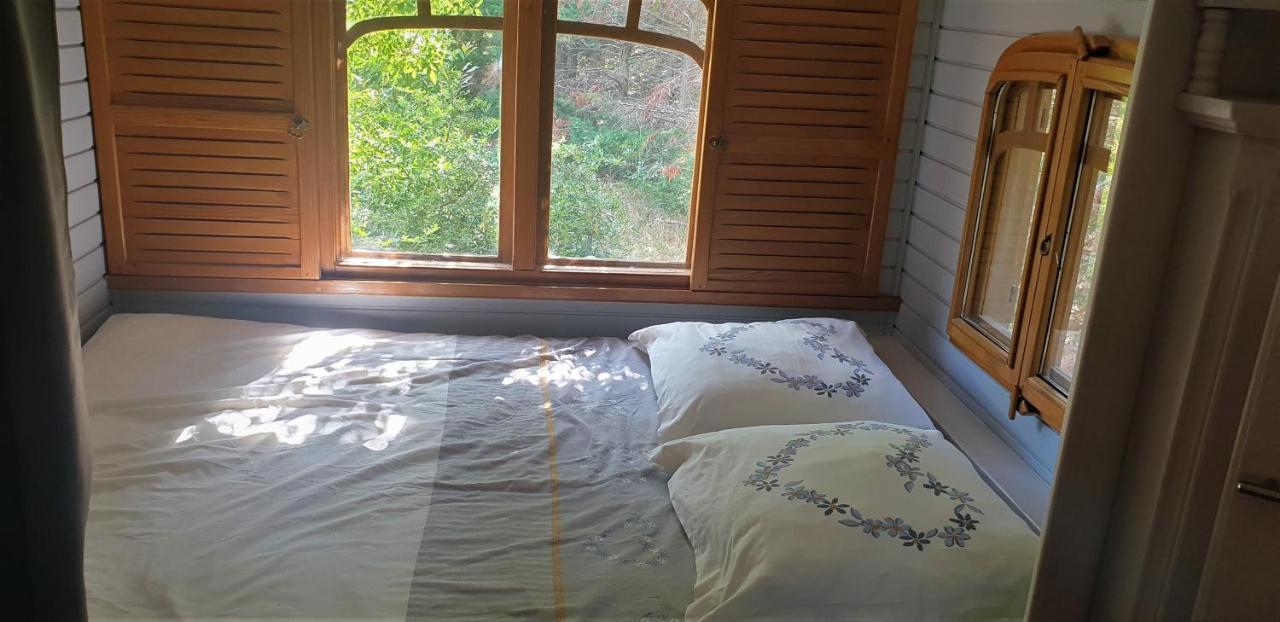 Le Soler Roulotte En Bois Sud France 게스트하우스 외부 사진